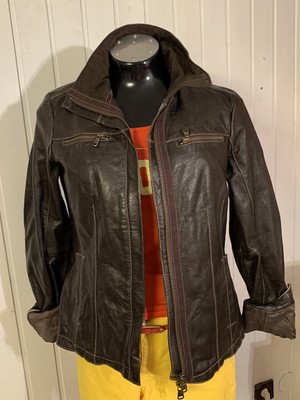 NAPAPIJRI LEDERJACKE DAMEN Gr.S 36 NP 