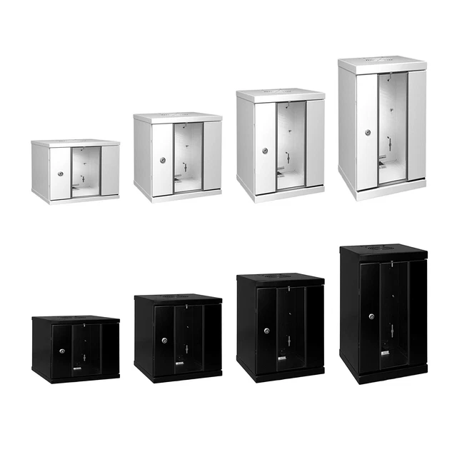 Baie Murale 4U 19 Pouces - Xantron, Armoire Réseau Avec Accessoires, Neuf