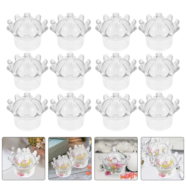 Bocal Décoratif en Verre, Bocaux d'Apothicaire en Verre, Bocal a Bonbon Décoratif, Bocal à Biscuits Buffet, Pot De Bonbons en Verre Clair, pour Stockage de Bonbons, Mariage, Fête,Centre de Table Bocal Décoratif en Verre, Bocaux d'Apothicaire en Verre, Bocal a Bonbon Décoratif, Bocal à Biscuits Buffet, Pot De Bonbons en Verre Clair, pour Stockage de Bonbons, Mariage, Fête,Centre de Table
