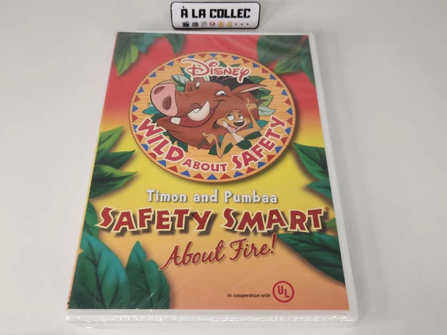 DISNEY TIMON AND Pumbaa Safety Smart about Fire - 2009 Movie DVD - NEW ...
