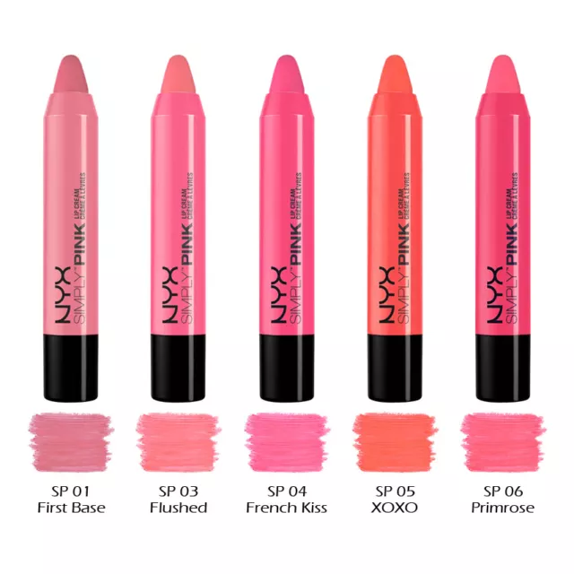 1 NYX Simply Pink Lip Cream Lipstick "Pick Your 1 Color" *Joy's cosmetics*