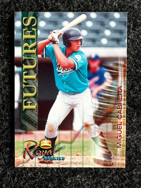 2000 Royal Rookies Futures #6 Miguel Cabrera RC NM+