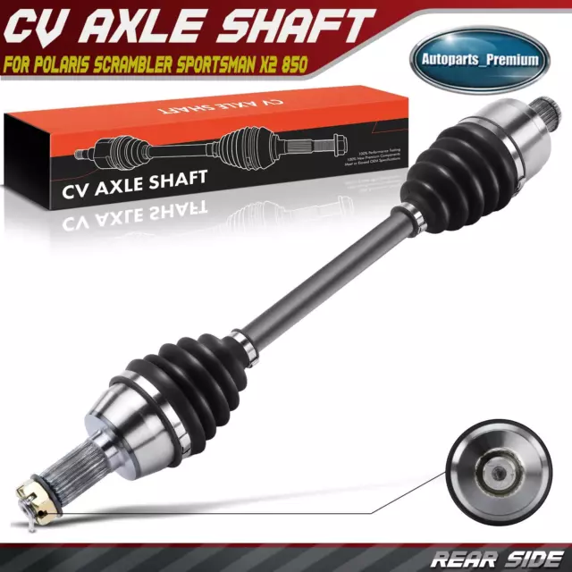 Rear Left or Right CV Axle Assembly for Polaris Scrambler 850 Sportsman X2 850