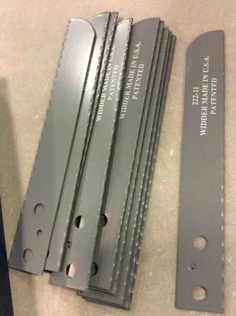 222-11 8" x 24T Pneumatic Reciprocating Air Saw Blade HSS USA 10 Blades with box