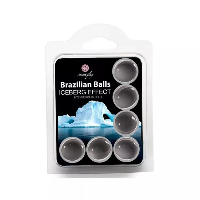 Boule de massage 6 Brazilian Balls -  Effet Iceberg - jeux érotique brésilienne