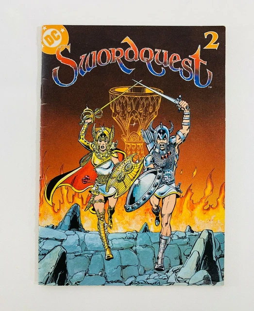 Vintage 1982 Atari Swordquest Fireworld Comic Book DC Comics