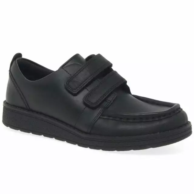 Offerta Ragazzi CLARKS Mendip Luminoso K Nero Rip Nastro Scarpe