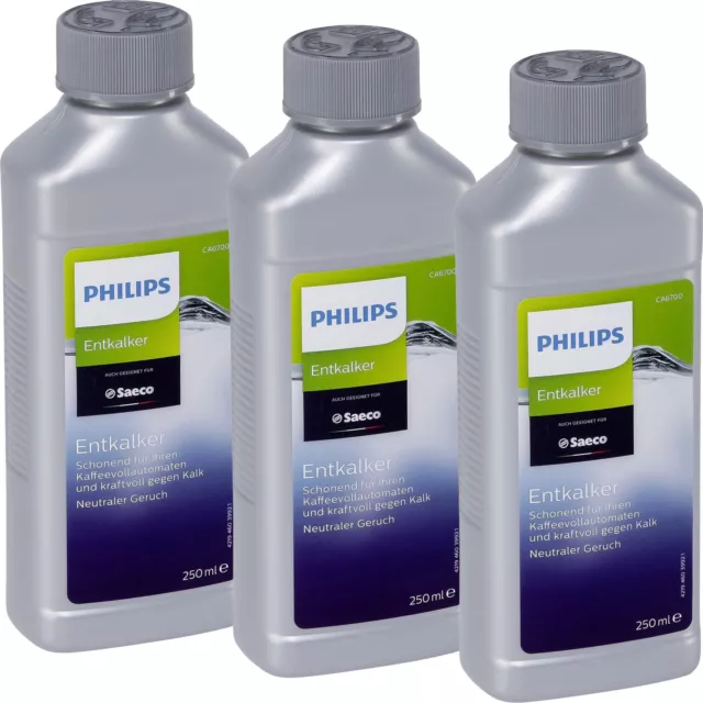 3x Philips Saeco CA6700 Entkalker 250ml