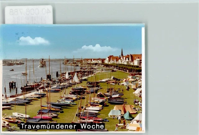 40006788 - 2401 Travemuende Travemuendener Woche Segelboote Luebeck Stadtkreis