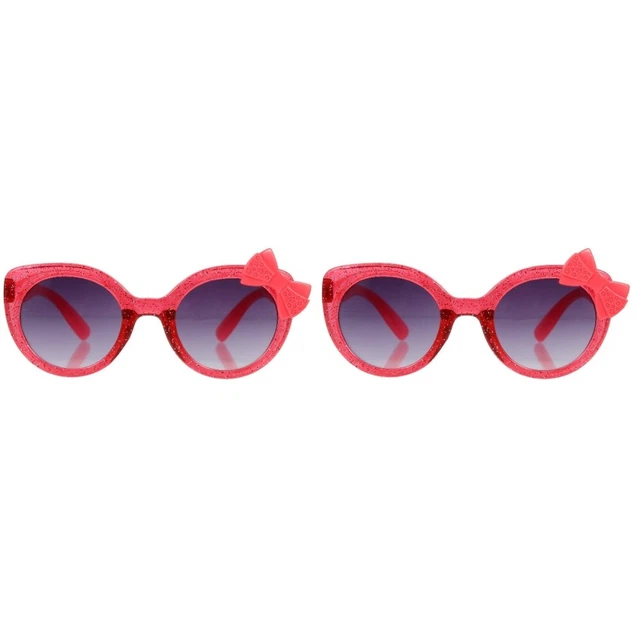 2 Pairs Baby Sunglasses Elegant Lightweight Kids Party Sunglasses