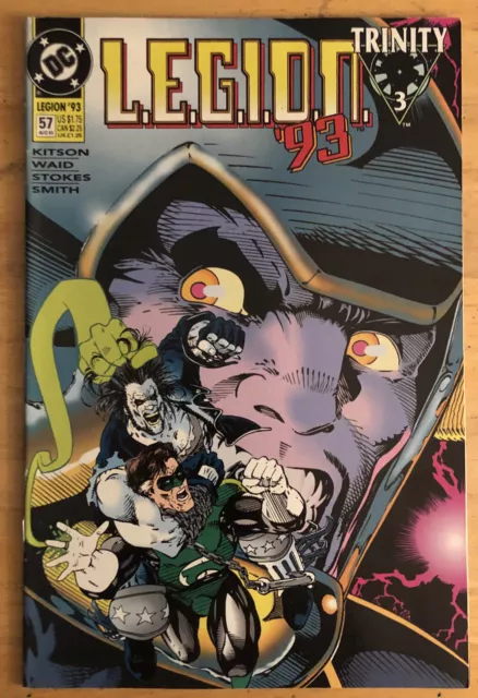 LEGION 93 #57; Waid Story Stokes Art Green Lantern Corps Lobo Darkstars RECRUITS