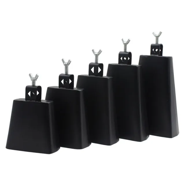 Loud Cowbell Percussion Instruments Cow Bell Drums for Concert Band Gatherings