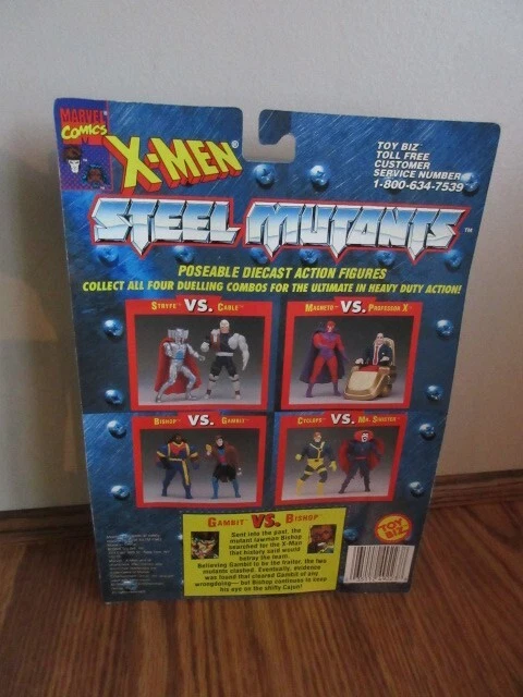 Marvel Comics X-Men Steel Mutants Gambit VS Bishop 2