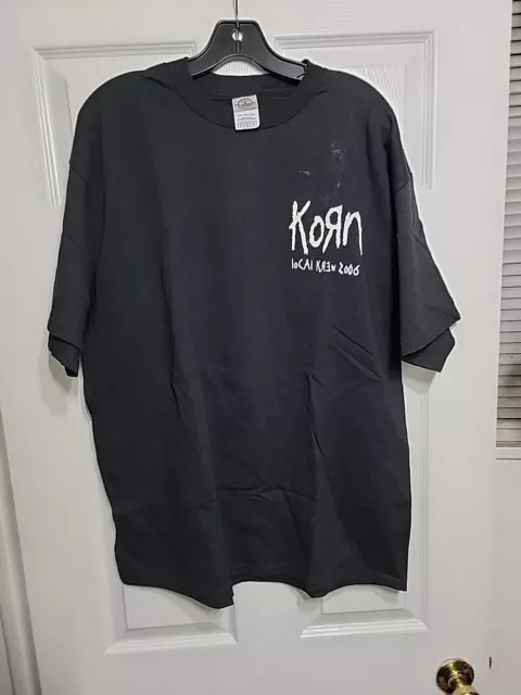 Korn Graphic T-Shirt Men’s Size XL Rock Metal Band Local Crew 2006