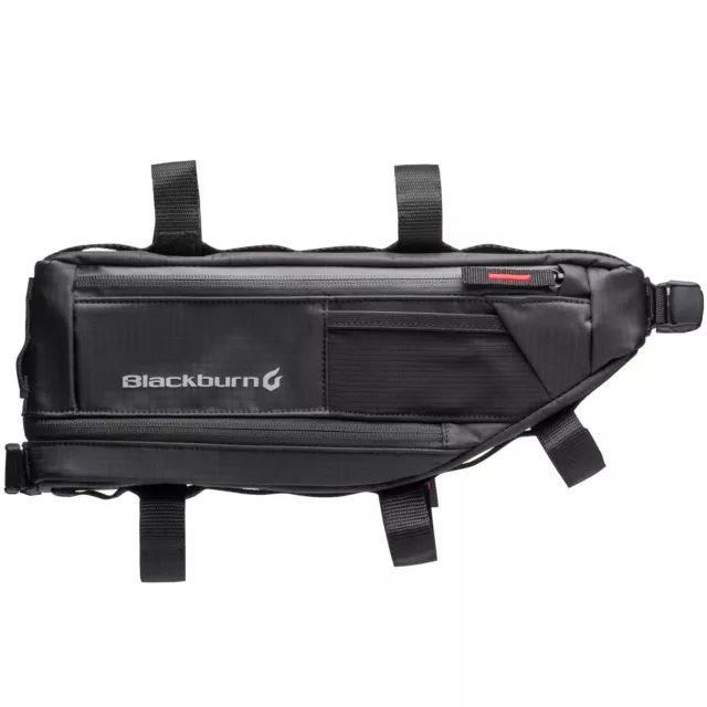 Blackburn Outpost Bike Frame Bag, Black - Water Resistant / Hydration Port