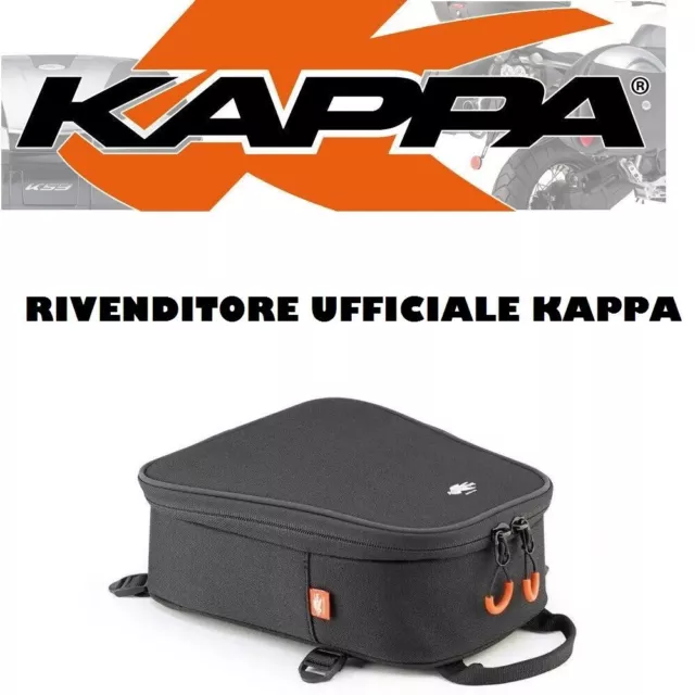 Kappa ST106 Stryker Borsa da Sella Moto 5 Litri con cover Afs Roma Moto