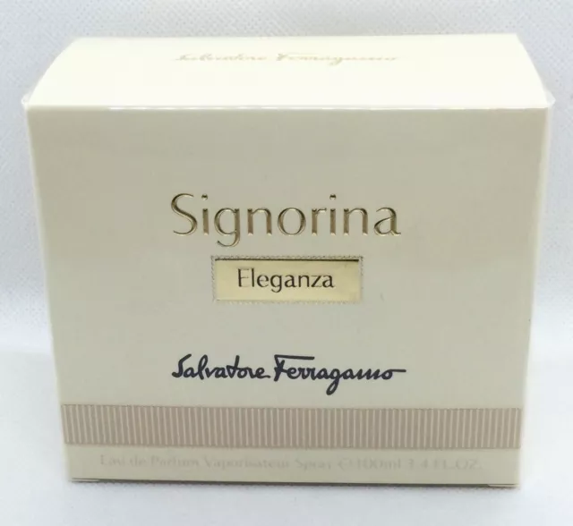 Salvatore Ferragamo Signorina Eleganza 100ml. Eau De Parfum & OriginalVerpackt