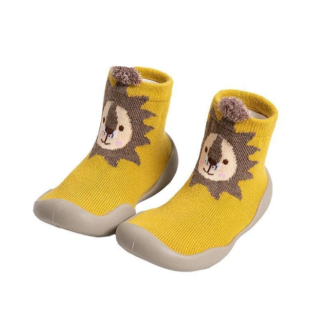 Pantofole antiscivolo bambini bambina ragazzi bambini calze scarpe di cotone inverno caldo 3