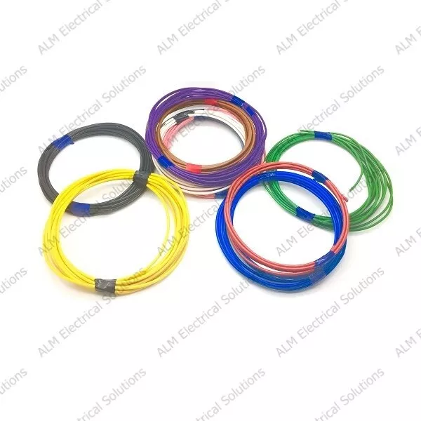 4mm Automotive Marine Auto Cable 39 Amp 56/0.30 Thinwall All Lengths & Colours