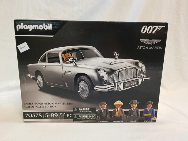 PLAYMOBIL James Bond Aston Martin DB5 - Goldfinger Edition (70578) NEU OVP offen