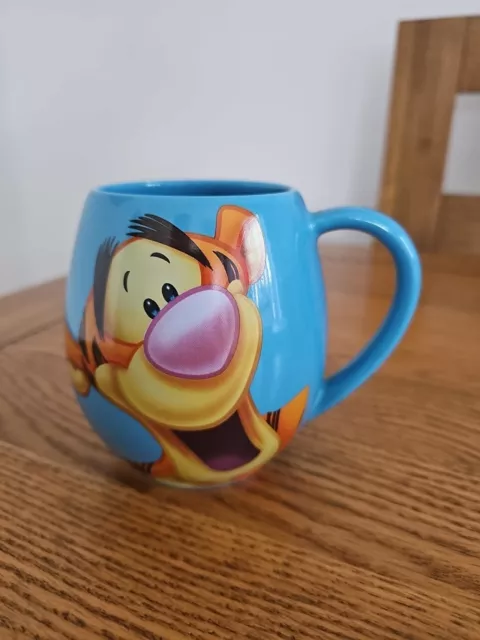 Churchill Disney Blue Tigger Mug Cup Barrel Coffee Tea Tiger Winnie The Pooh