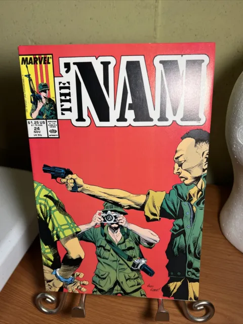 The 'Nam #24 Marvel 1988 Comic Book Graphic Novel Army Military KG War