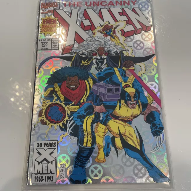 The Uncanny X Men #300 Holographic Foil Cover (1993 Marvel Comics)