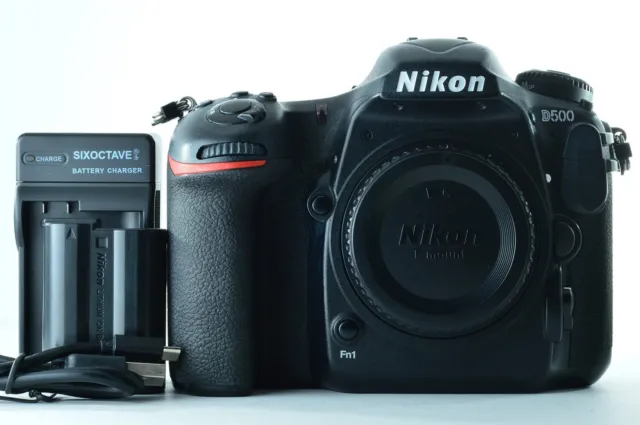 【Near Mint】Nikon D500 DX-Format Digital SLR Camera Body Only