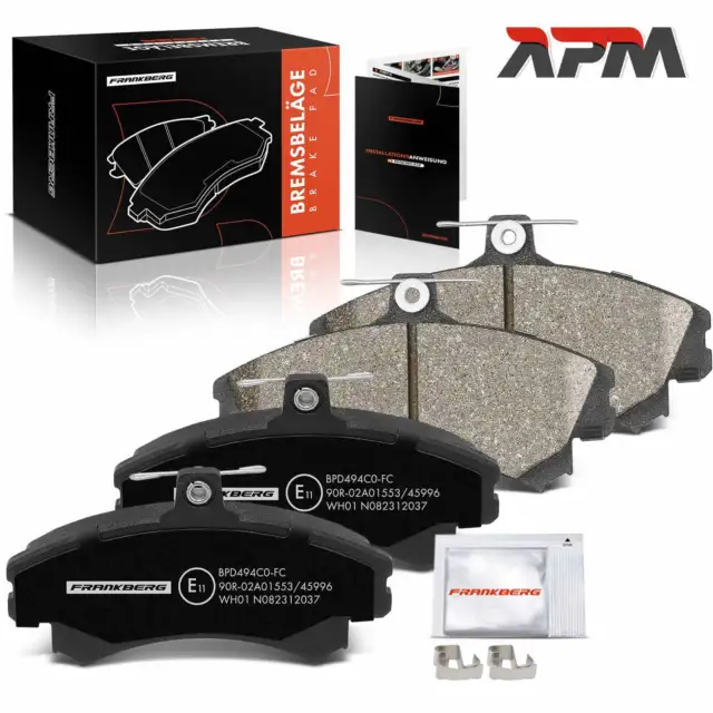 Bremsbeläge Bremsklötze Vorne für Smart Forfour 454 Mitsubishi Colt VI 2004-2008