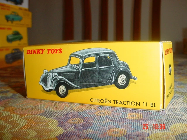 Dinky Toys Traction 11BL Atlas Citroën échelle 1/43 - Peinte Marron Et Noir