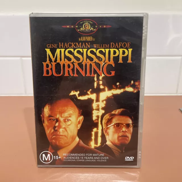 NEW & SEALED Mississippi Burning DVD - Region 4 - Free Postage - Gene Hackman