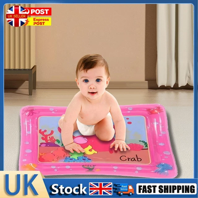 Animal Water Mat PVC Baby Water Play Mat Double Edge for Activity (Crab) Hot