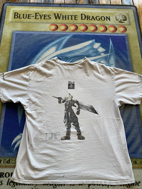 VINTAGE FINAL FANTASY VII 7 Cloud Promo Shirt 90s Size XL VINTAGE FINAL FANTASY VII 7 Cloud Promo Shirt 90s Size XL