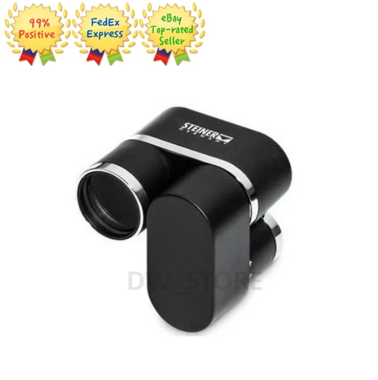 Steiner Miniscope 8 x 22 Monocular Compacto Negro l Express NUEVO