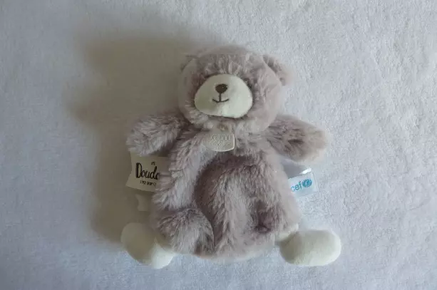 Doudou ours plat DC3407 Unicef Doudou et Compagnie
