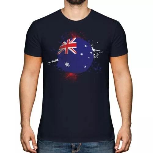 Australie Football Hommes T-Shirt Cadeau Coupe Du Monde Sport
