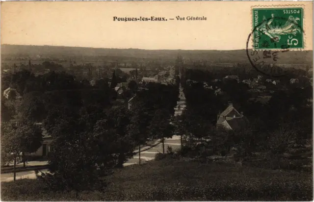 CPA POUGUES-les-EAU - general view of Nievre (100199)