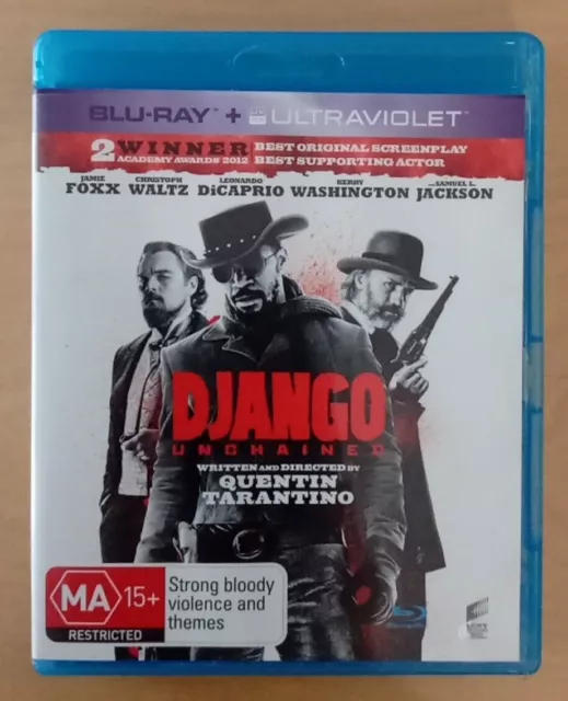 Django Unchained (Blu-ray, 2012) Quentin Tarantino | Jamie Fox Leonardo DiCaprio