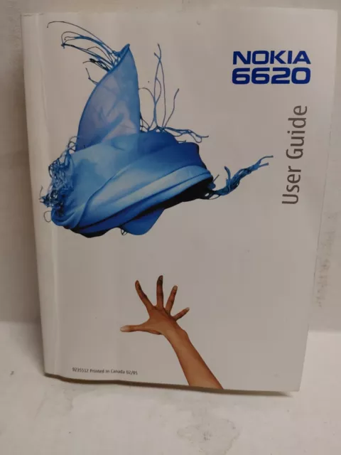 Nokia 6620 User Guide Canada English French