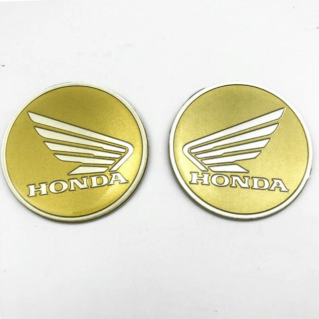 3D Fuel Tank Emblem Badge Decals For Honda CBR600RR CBR1000RR CB190SS Gold