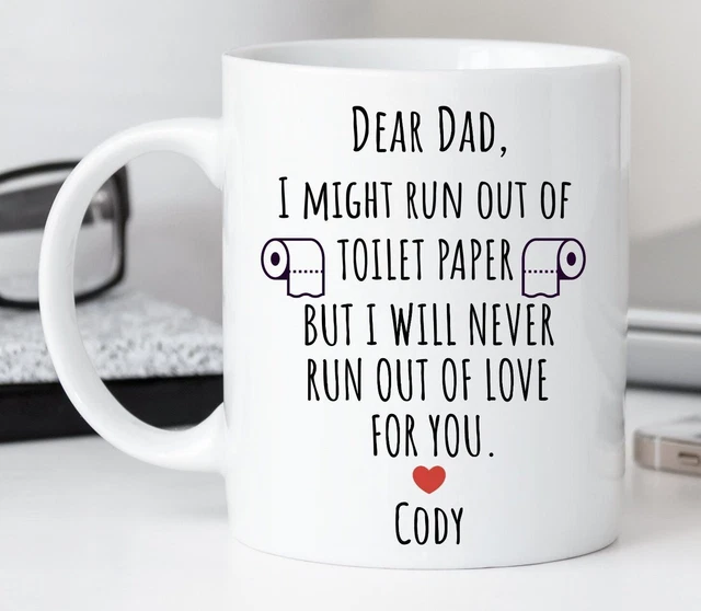 Dear Dad Social Distancing Dad Gift Quarantine Gift For Dad Funny Fathers Day