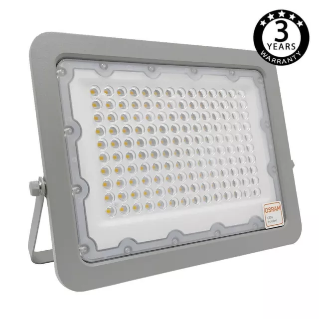 OSRAM LED Flutlichtstrahler 100W Industrie Scheinwerfer Außenstrahler Fluter Hof