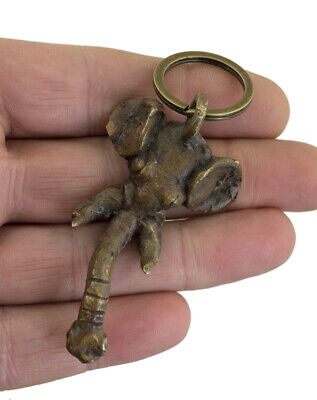 Elephant Door Keys African Figure Bronze Art Customary Law Tribale 4693 CB6 3