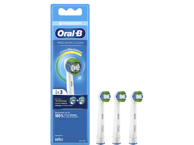 Recambio para cepillo dental - Oral-B, Precision Clean, con Tecnología CleanMaxi