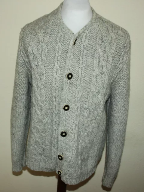 KITZ PICHLER ZOPF WOLLE STRICK TIROLER TRACHTEN WALK JACKE FASCHING  ca Gr. 50