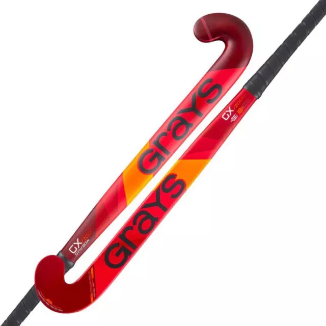 Grays GX2000 Dynabow Hockey Stick (Red)