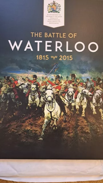 The Battle of Waterloo. 1815-2015. Six coin Proof set. 200 Year Anniversary.