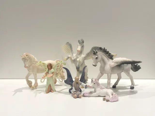 schleich horses bundle unicorn pegasus fairy magic fairytale set