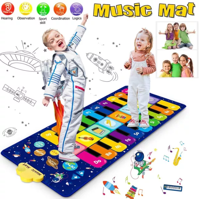 Musikmatte Für Kinder,Tanzmatte Piano Mat Musik Klaviermatte Keyboard Musikmatte