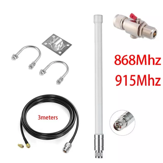 RP SMA Female to SMA Male Adapter 915MHz Antenna Kit for Hot Spot Miners